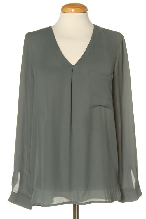 Blusa a maniche lunghe