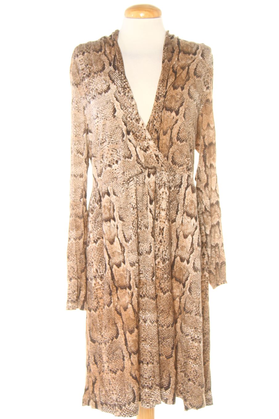Robe casual H&M de la taille L, de couleur animal print