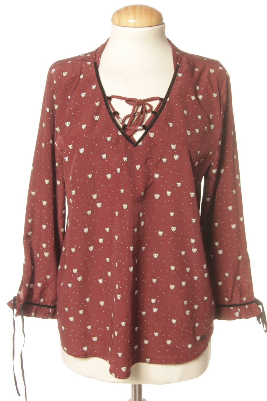 Blouse à manches longues Kaporal de la taille M, de couleur imprimés