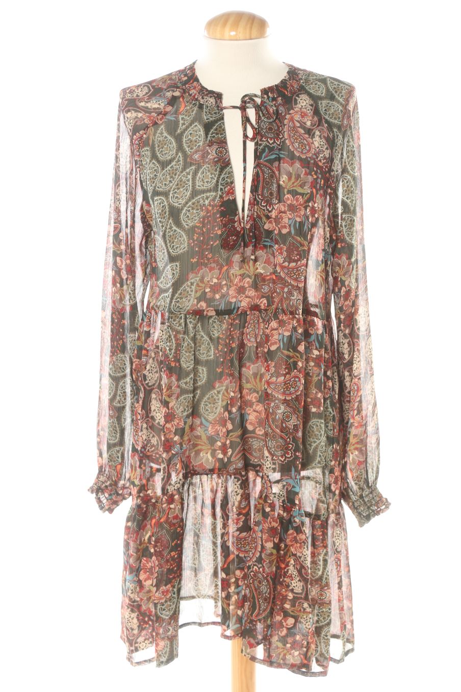 Vestido casual de Stradivarius de la talla M, de color estampado