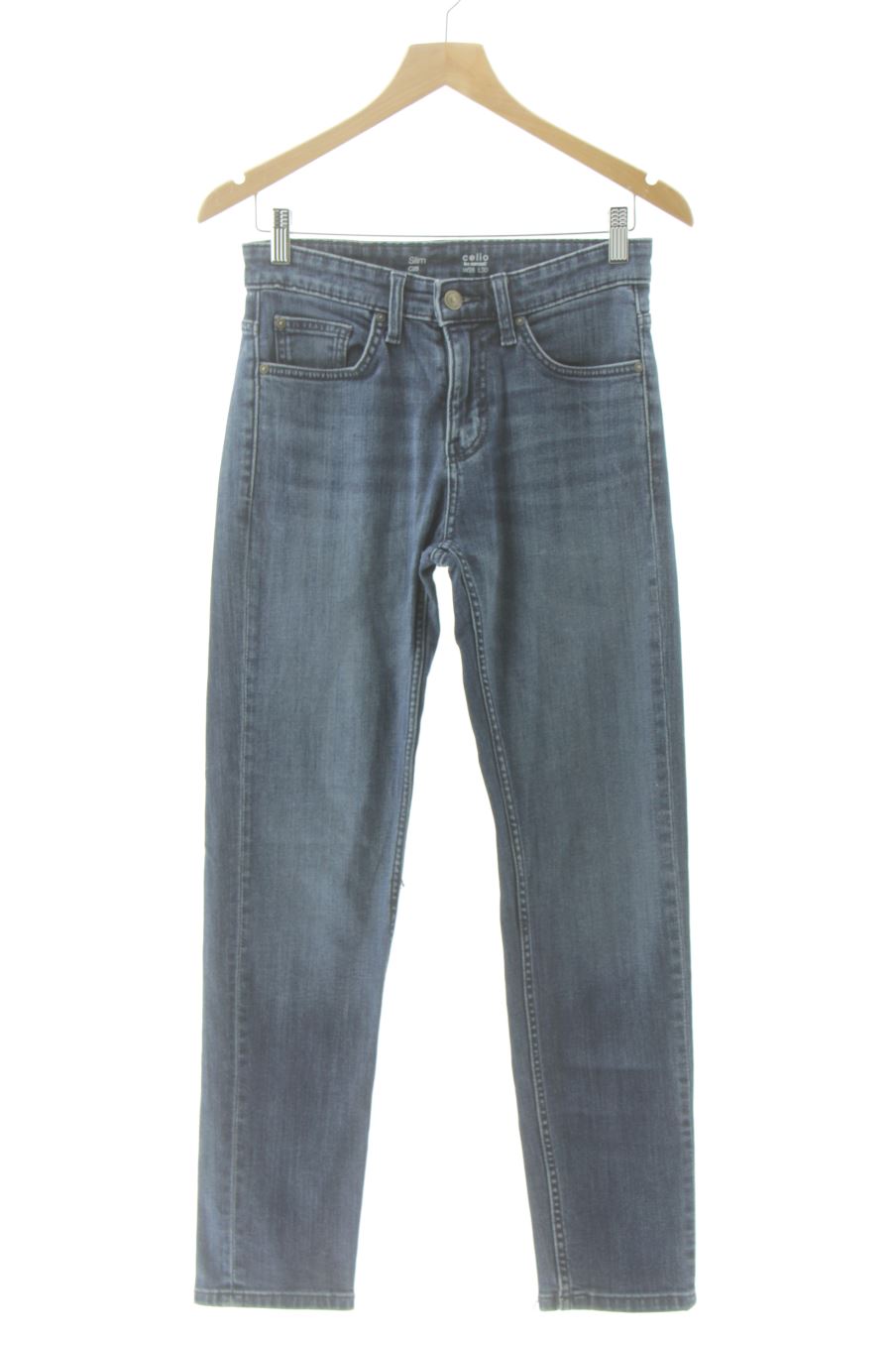 Jeans von Celio Größe 38, Farbe Blau, aus Jeanskleidung für