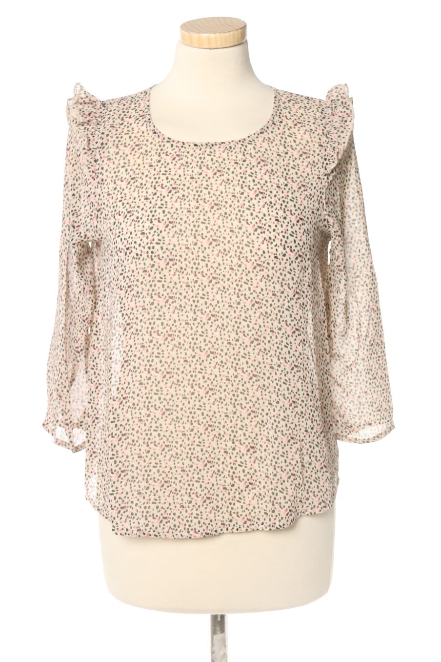 Blusa de manga larga de Pull & Bear de la talla S, de color estampado