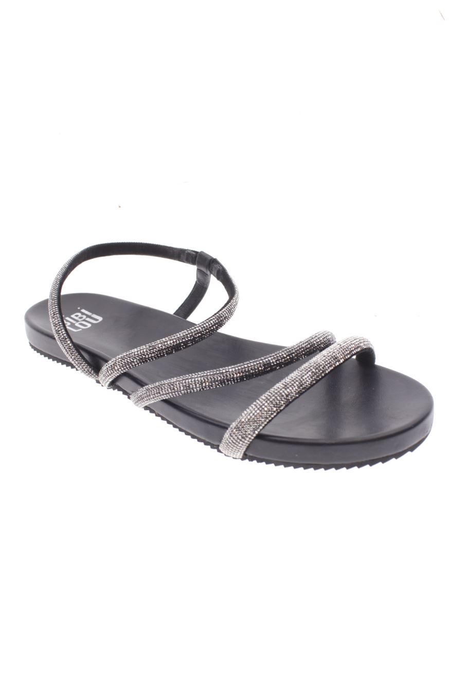 Sandalias planas de Bibi Lou de la talla 38, de color negro de