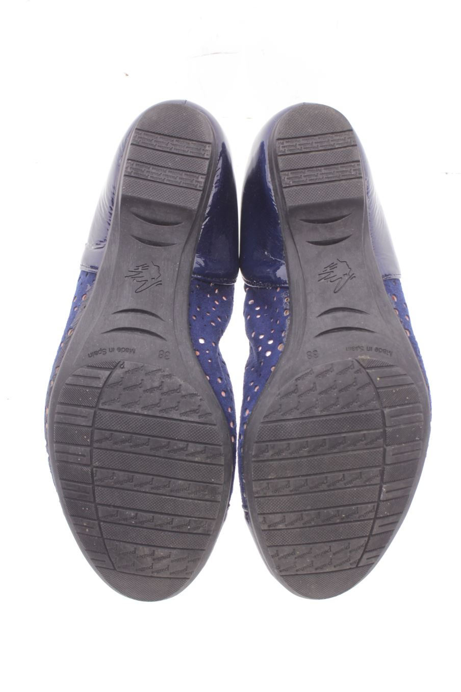 Zapatos de tacon de Pitillos de la talla 38, de color azul de