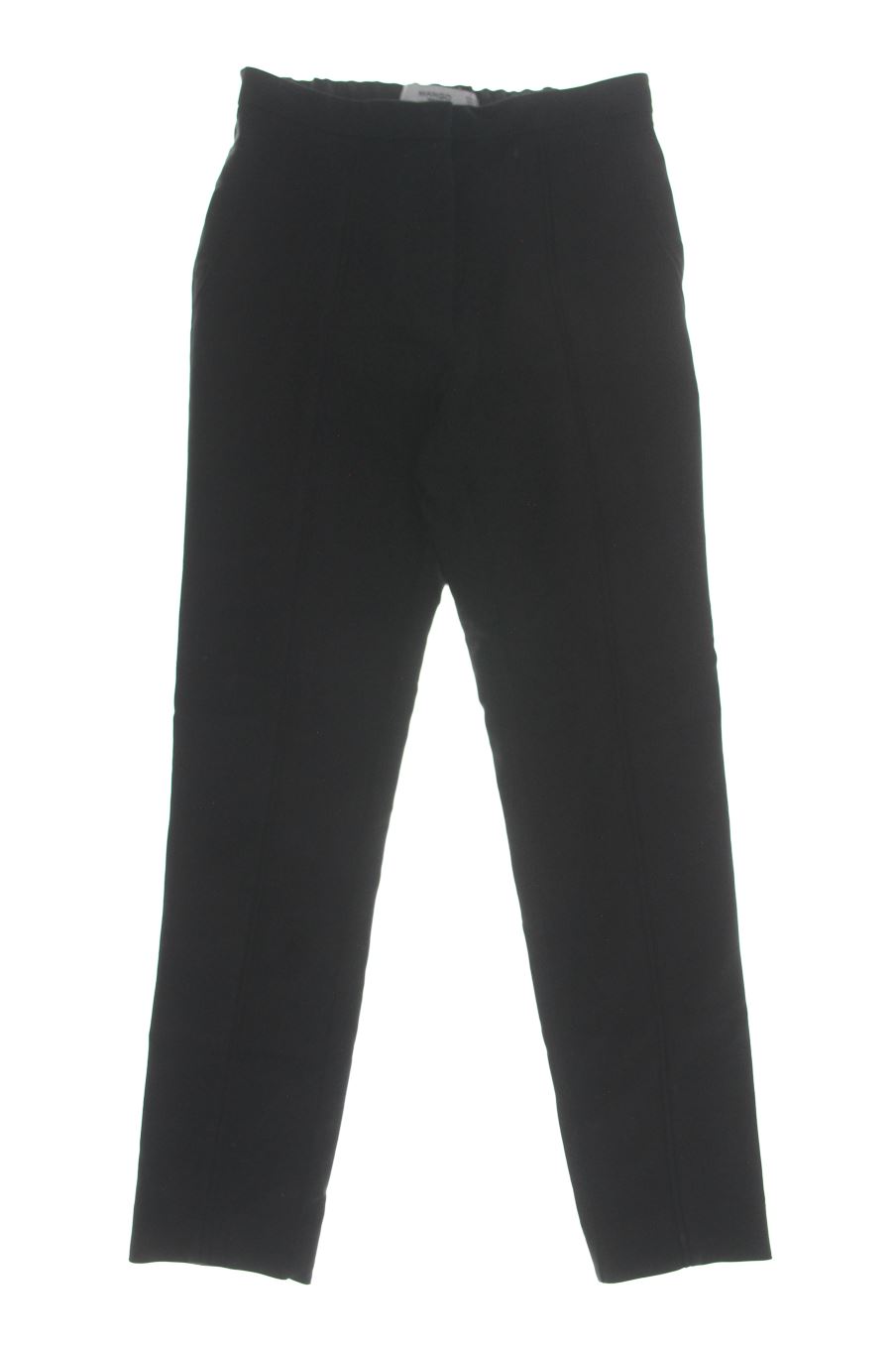 Pantalón de Mango de la talla 34, de color negro