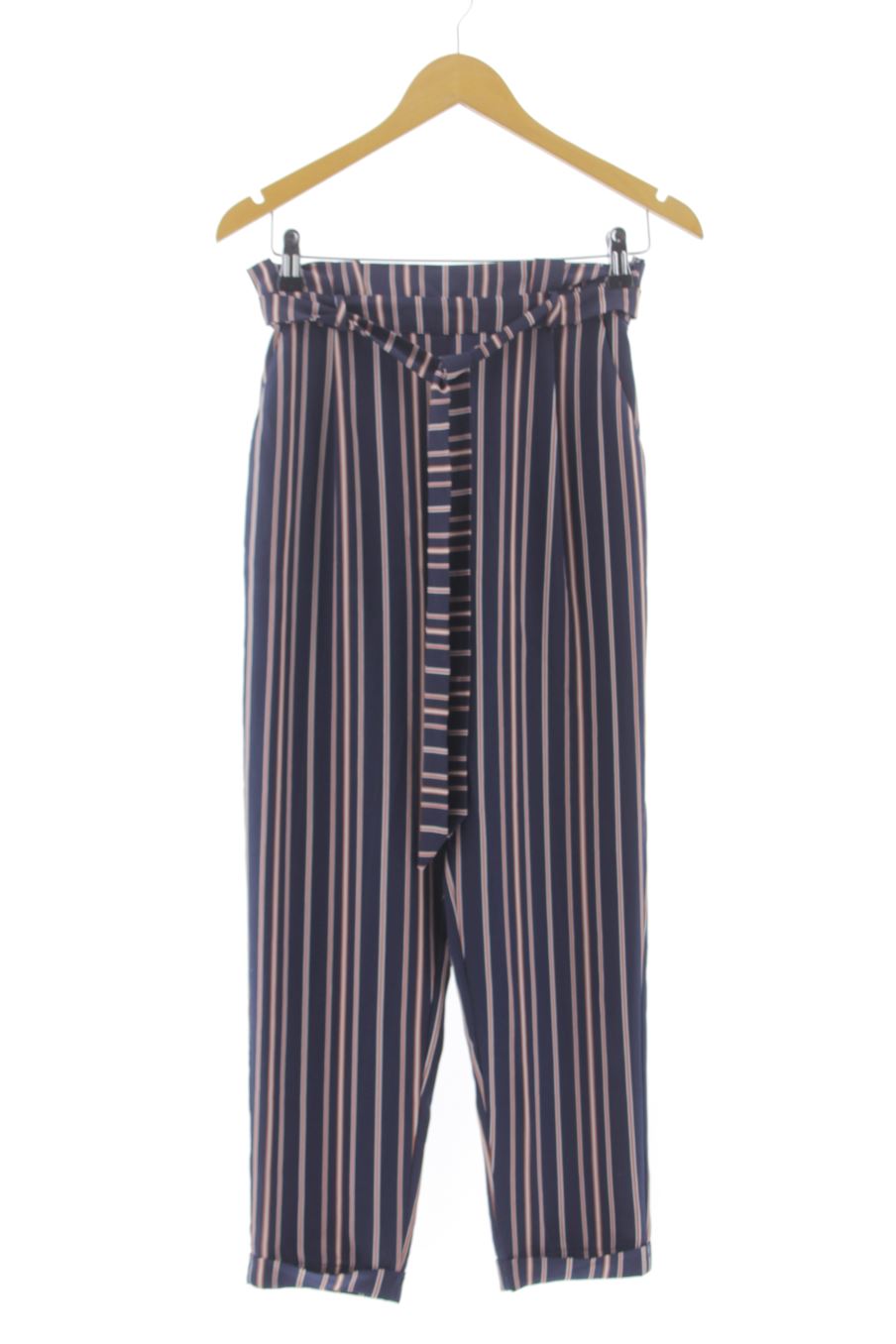 Pantalón de Pull & Bear de la talla S, de color rayas