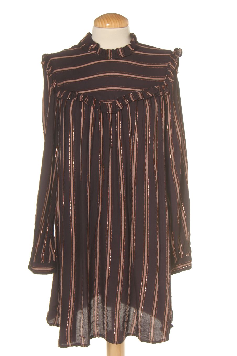Robe casual Maggie Sweet de la taille S, de couleur rayures