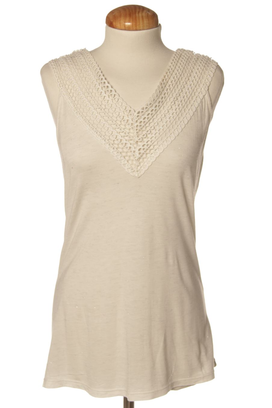 Camiseta sin mangas de Morgan de toi de la talla L, de color blanco