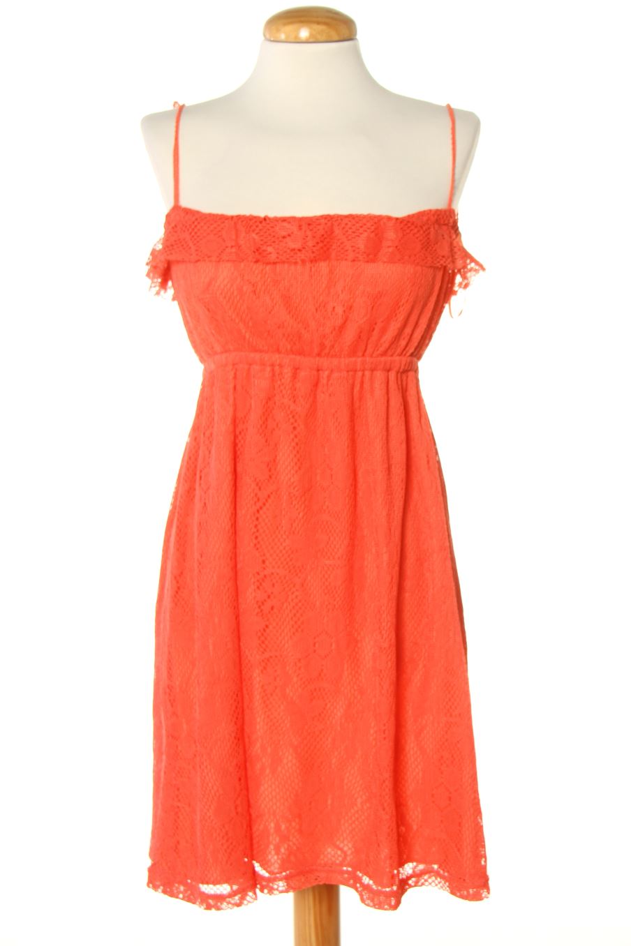 Einfaches Kleid von SUITEBLANCO Größe S, Farbe Koralle, für