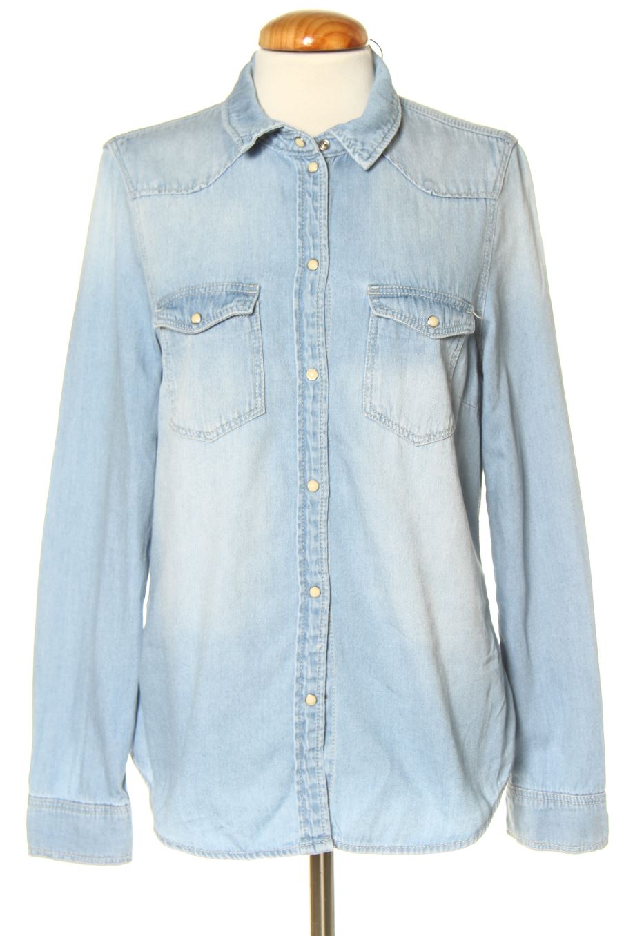 Chemise Vero moda de la taille M, de couleur bleu de denim