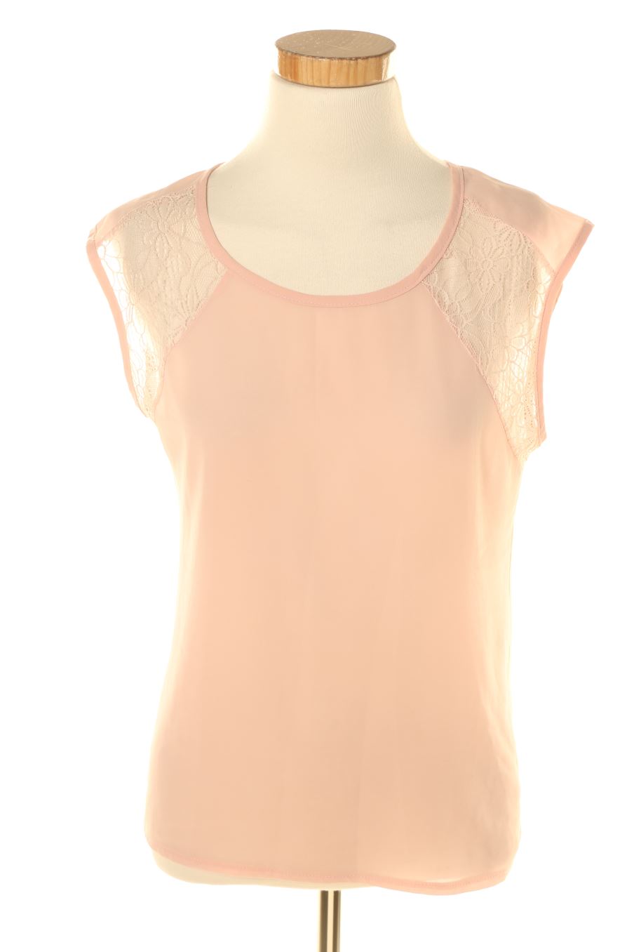 Blusa de manga corta de Paccio de la talla S, de color rosa