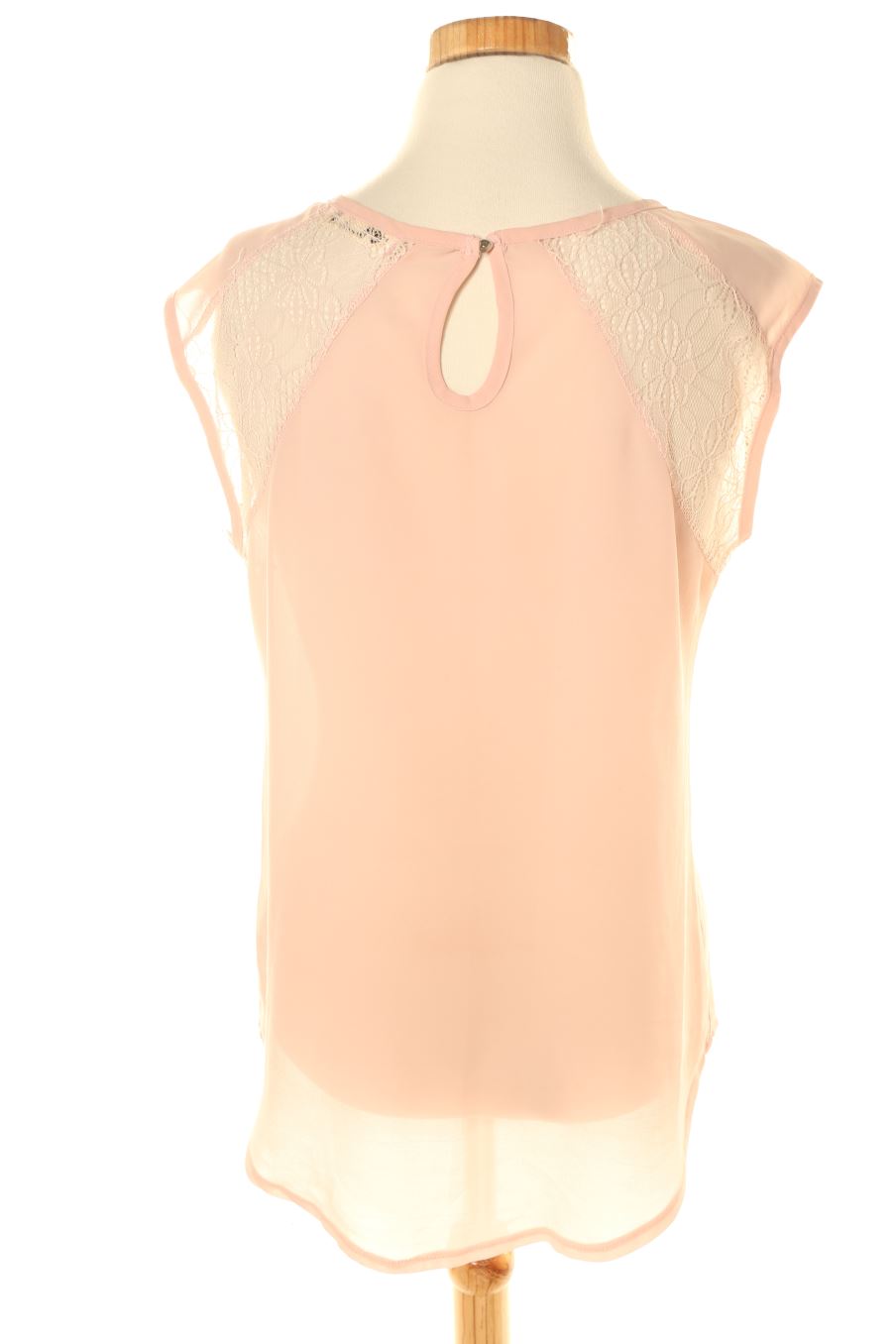 Blusa de manga corta de Paccio de la talla S, de color rosa