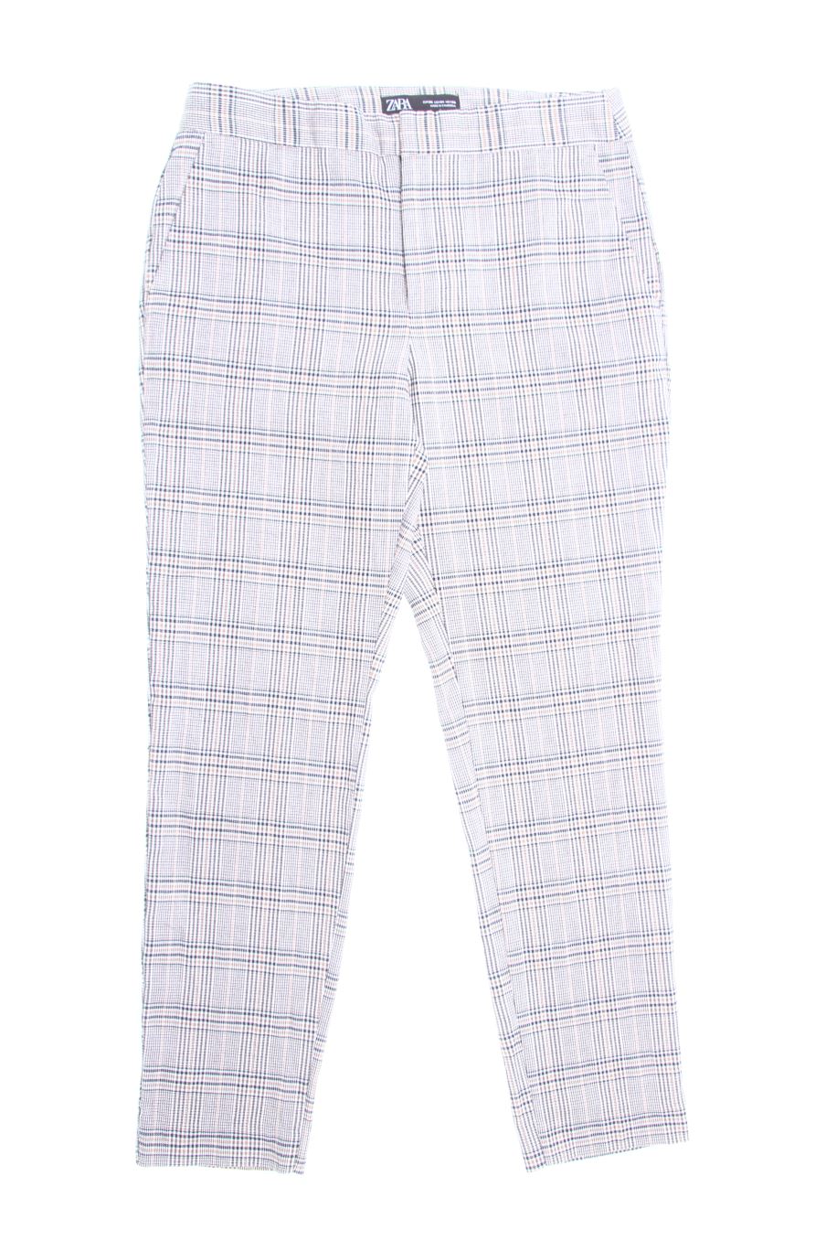 Pantalones de Zara de la talla 36, de color cuadros