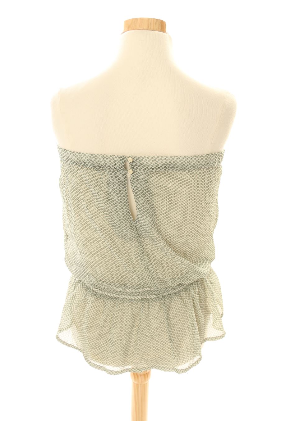 Top Pull & Bear de la taille M, de couleur vert