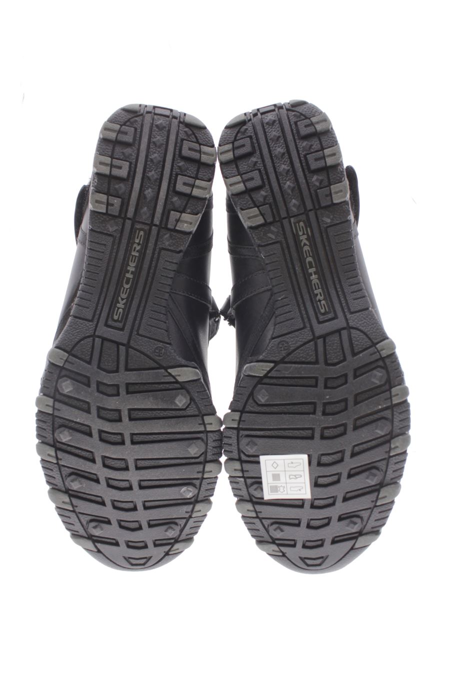Zapatos planos de skechers de la talla 39, de color negro de