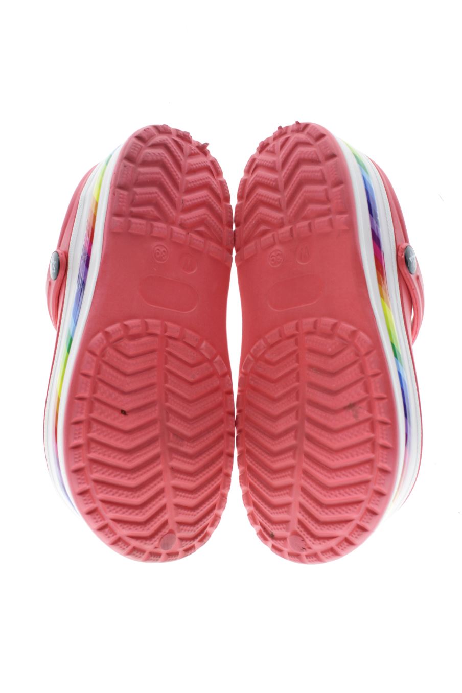 Chanclas de PERCENTIL de la talla 39, de color rojo de