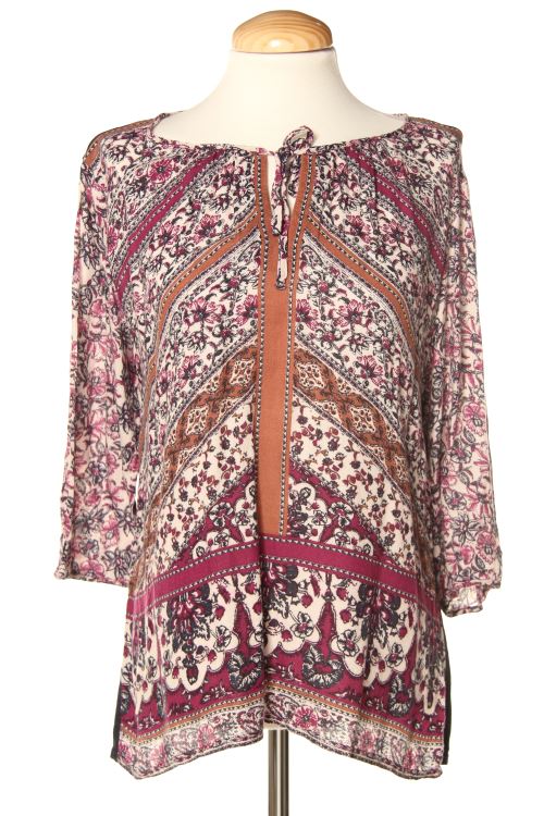 Blusa de manga corta