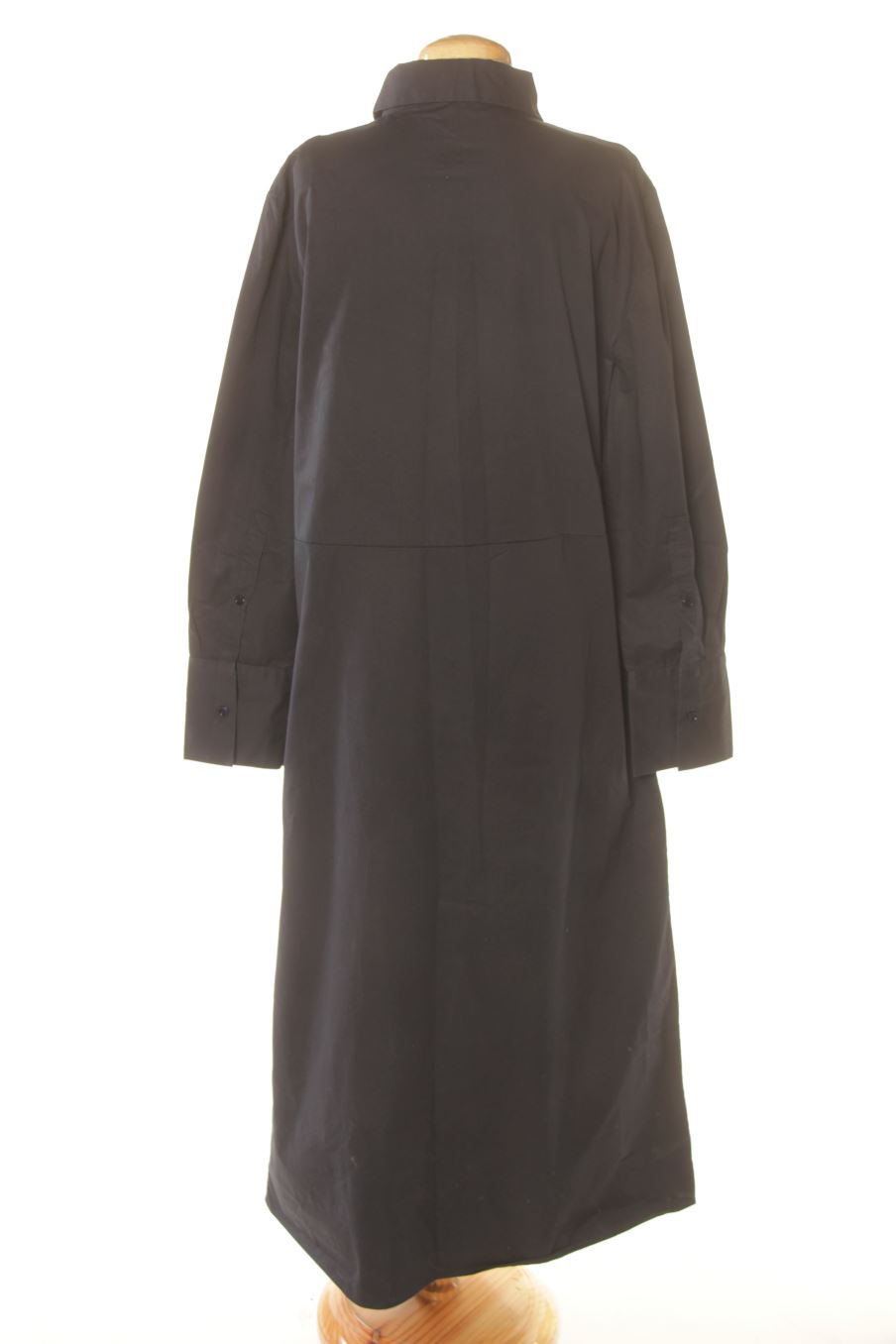 Robe casual Zara de la taille L, de couleur bleu marine