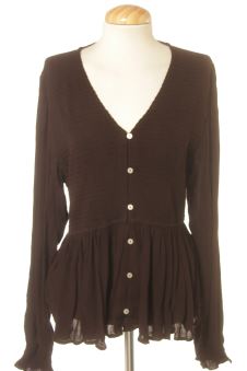 Blusa de manga larga XL Mango
