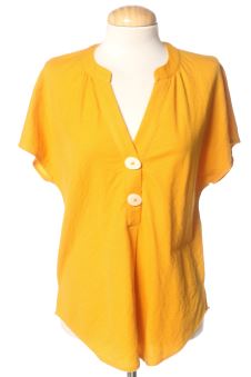 Blusa de manga corta XS Cortefiel