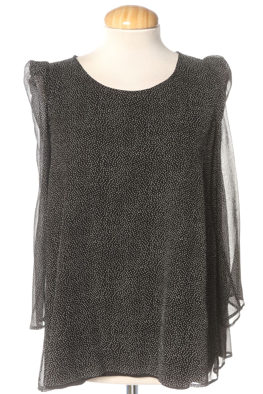 Blusa de manga larga de Claudie Pierlot de la talla 36, de color negro