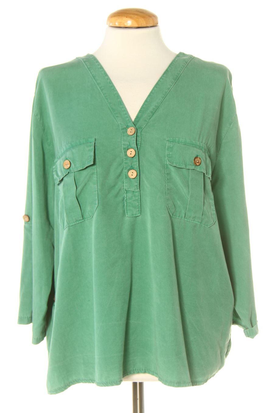 Blouse à manches longues PERCENTIL de la taille M, de couleur vert
