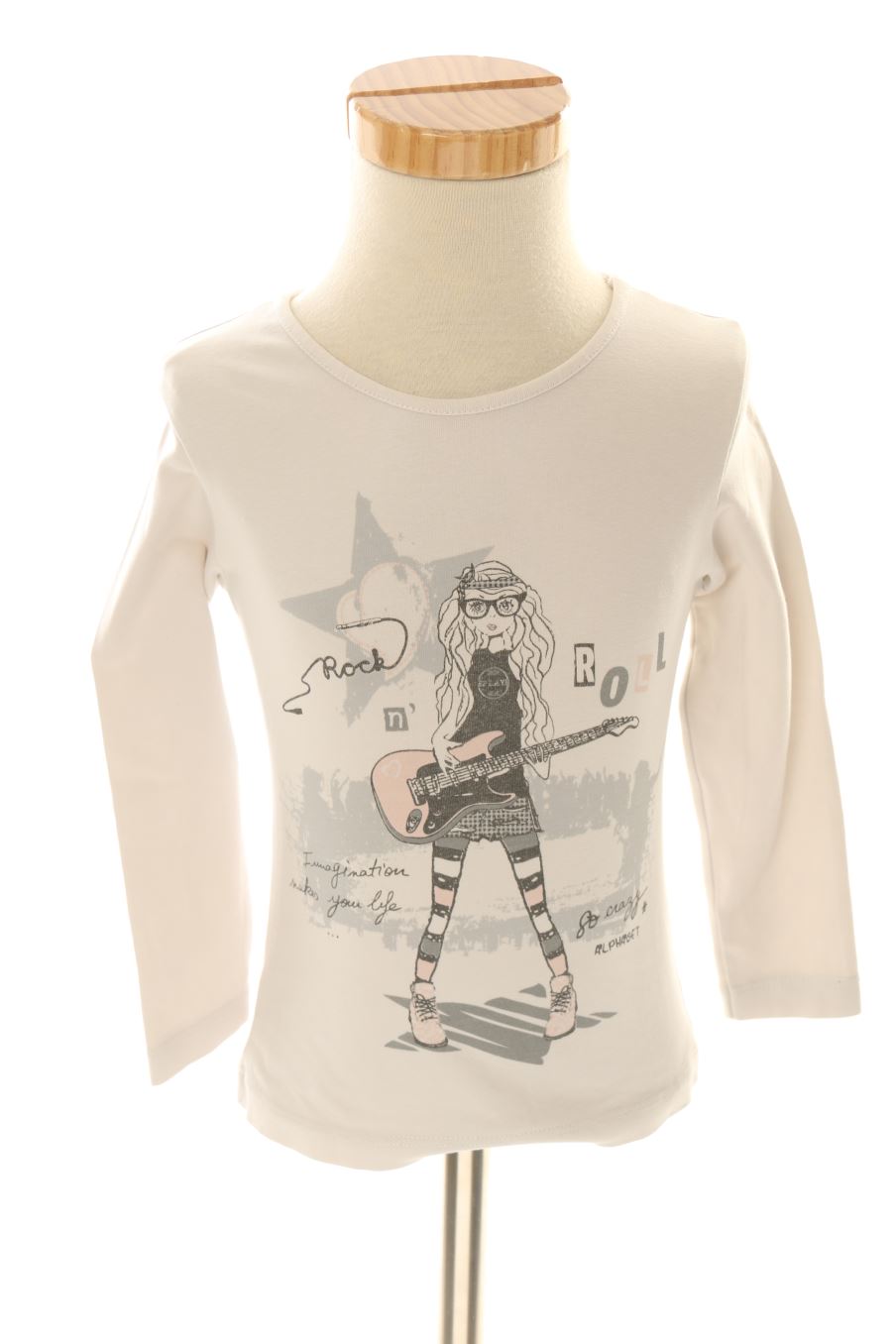 T-shirt manches longues Alphabet de la taille 3 ans de seconde main