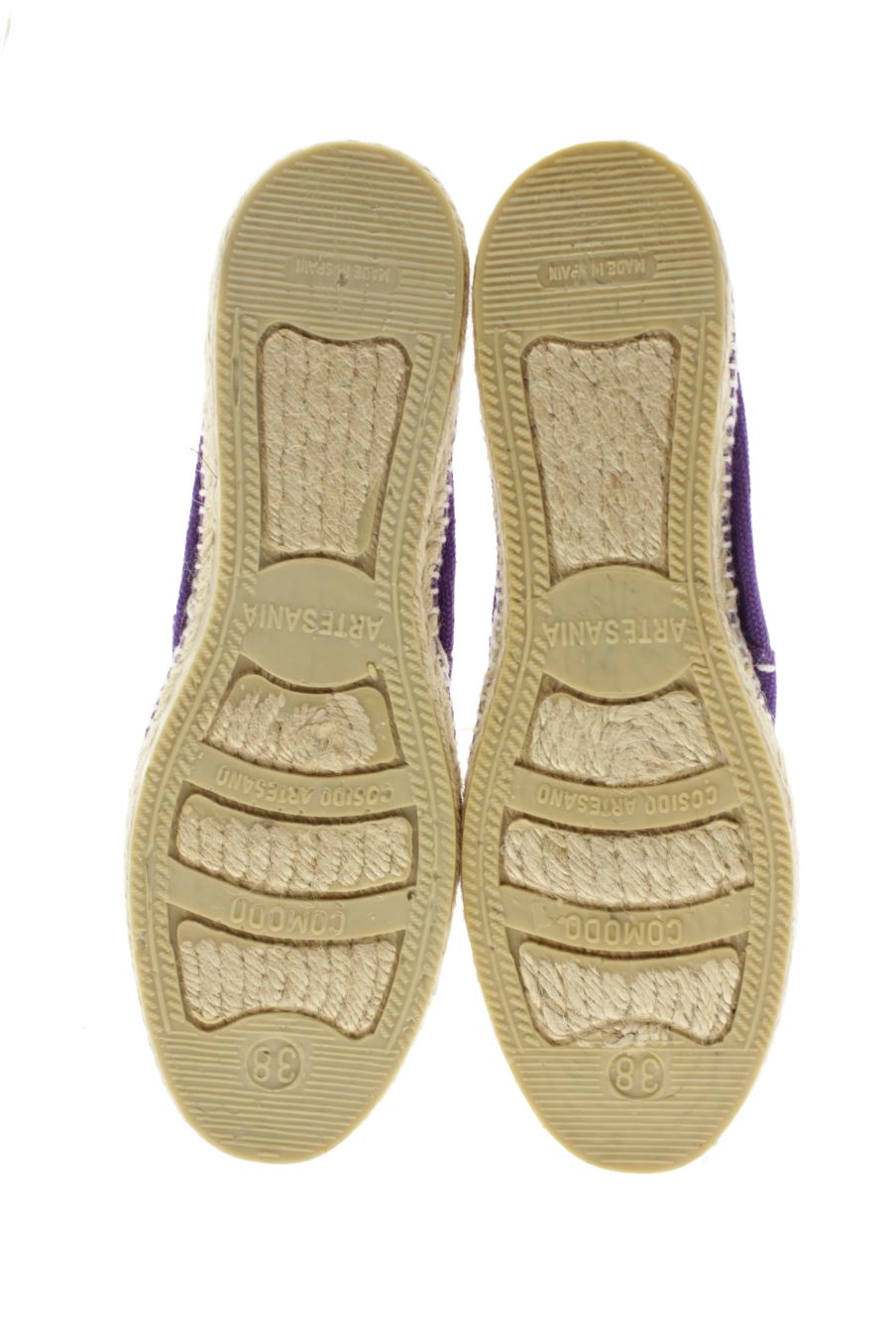 Zapatos planos de PERCENTIL de la talla 38, de color morado de