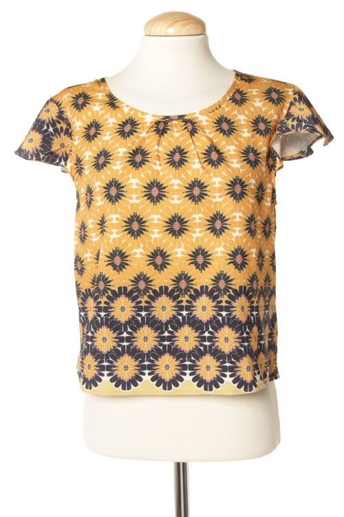 Blusa de manga corta