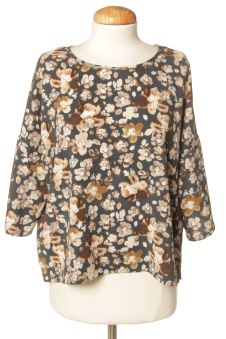 Blusa de manga corta M Stradivarius, foto 1 de 2