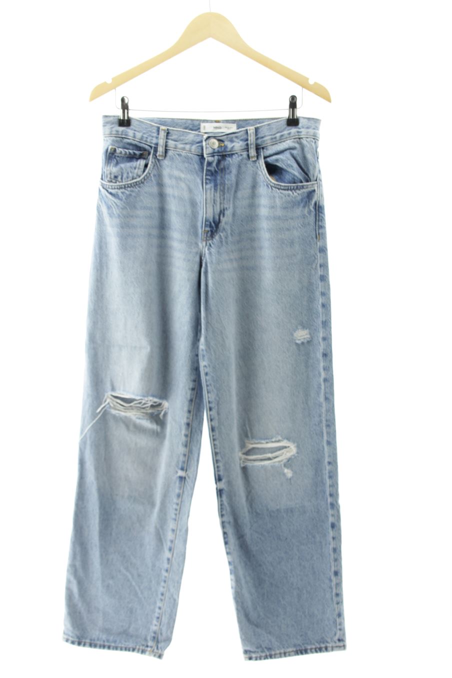 Jeans Mango de la taille 38, de couleur bleu de denim