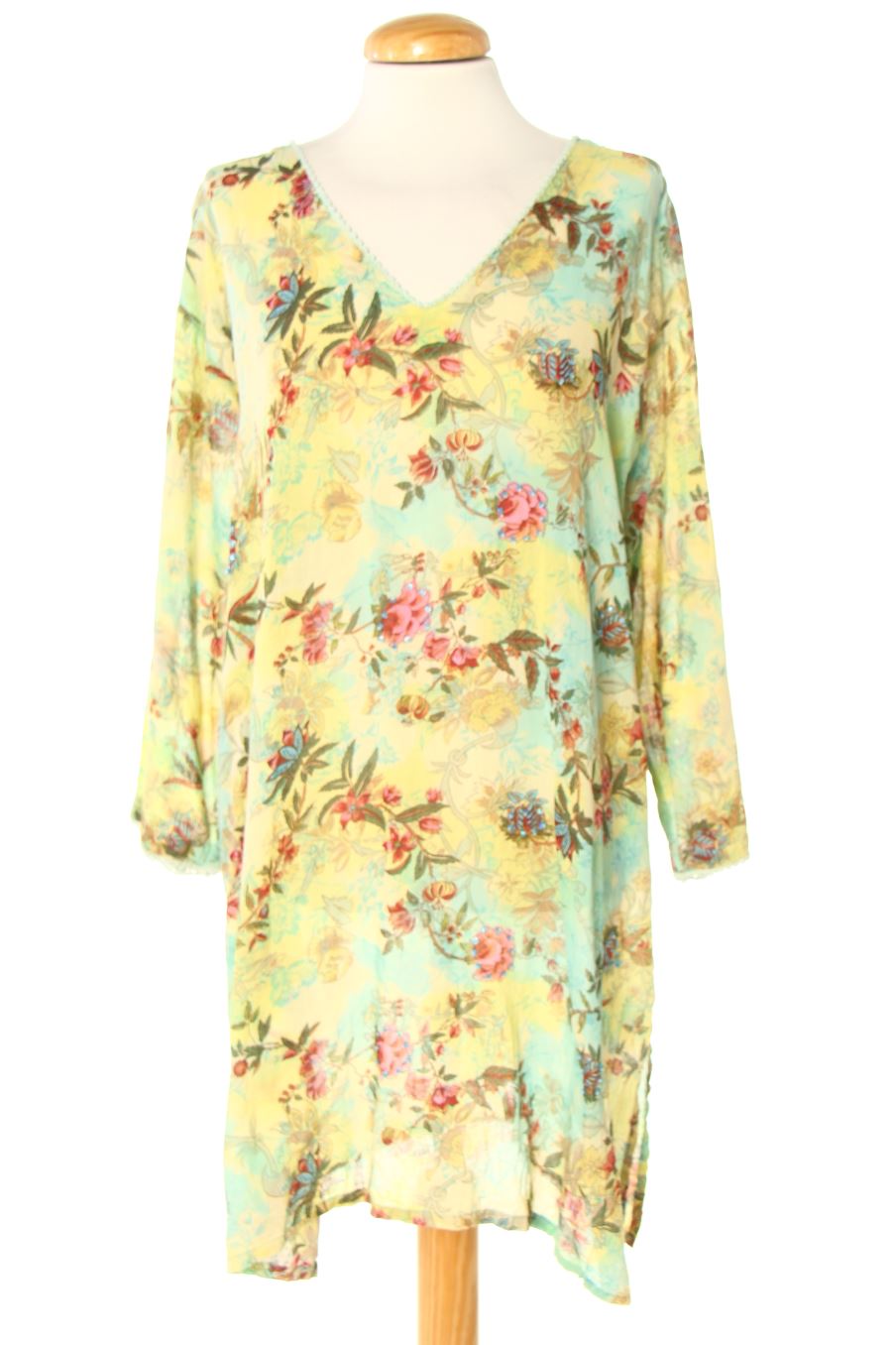 Vestido casual de MHK de la talla XXL, de color estampado
