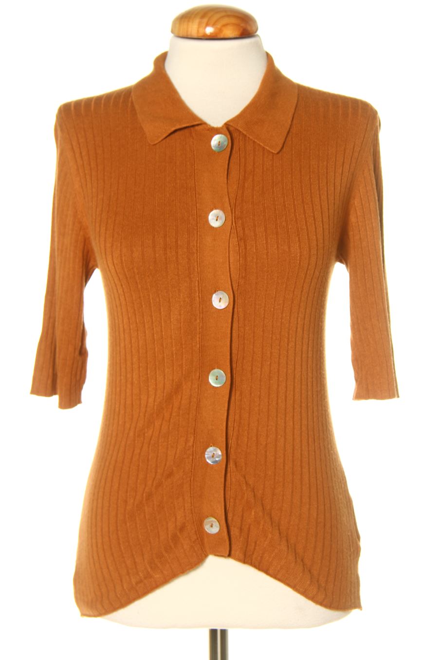 Pull Monoprix de la taille M, de couleur marron