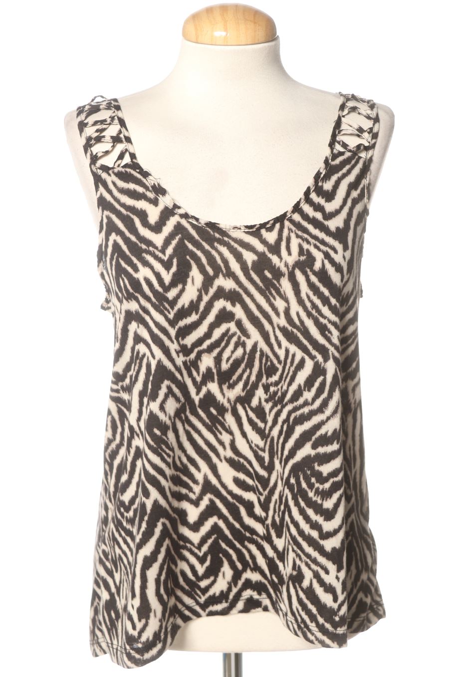 Aufwändiges Top von H&M Größe S, Farbe Animal print, für