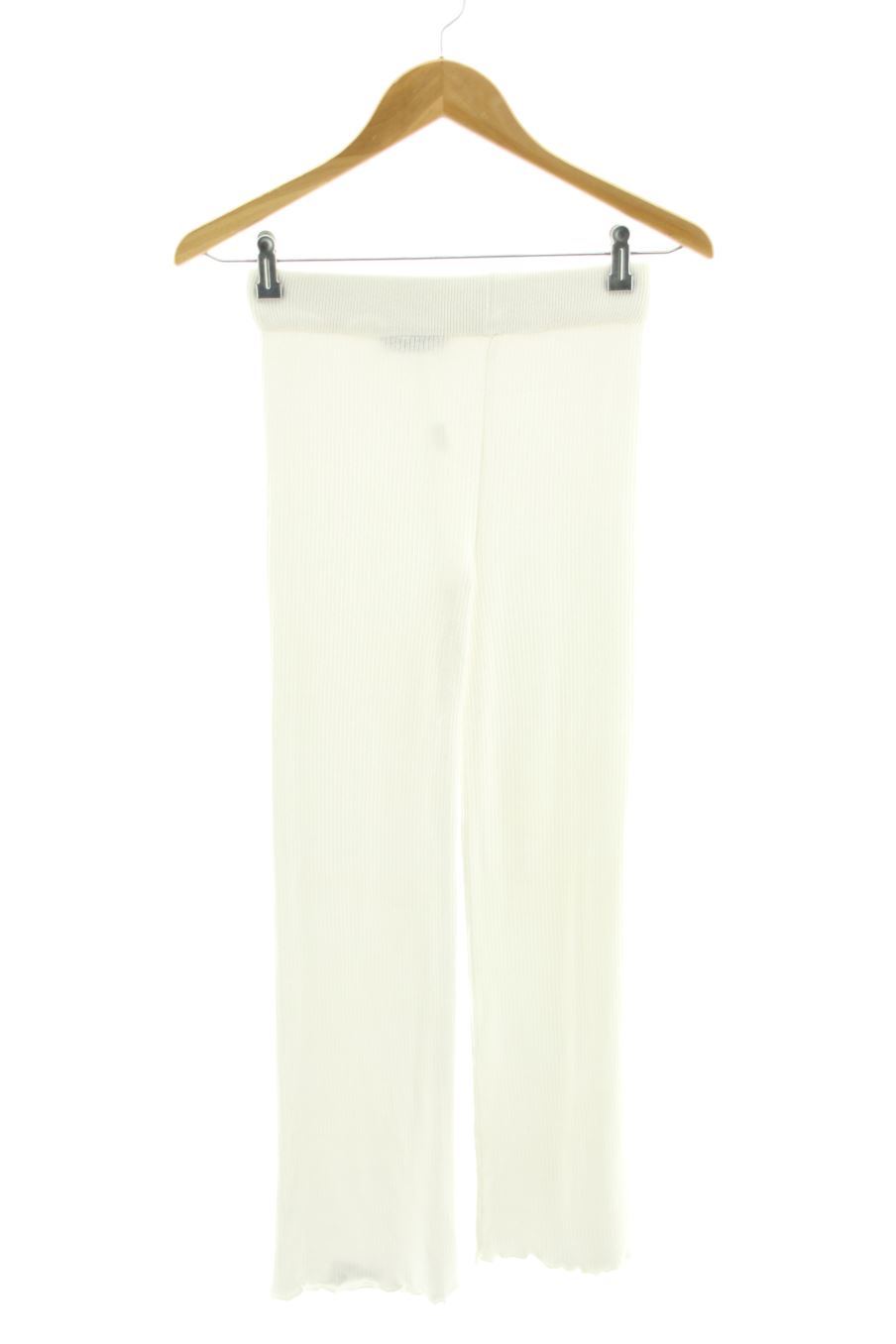 Pantalón Casual de OUTFITBOOK de la talla XS, de color blanco