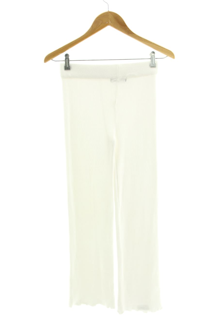 Pantalón Casual de OUTFITBOOK de la talla XS, de color blanco