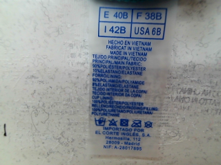 Badebekleidung von Enfasis Größe 40, Farbe Türkis, für