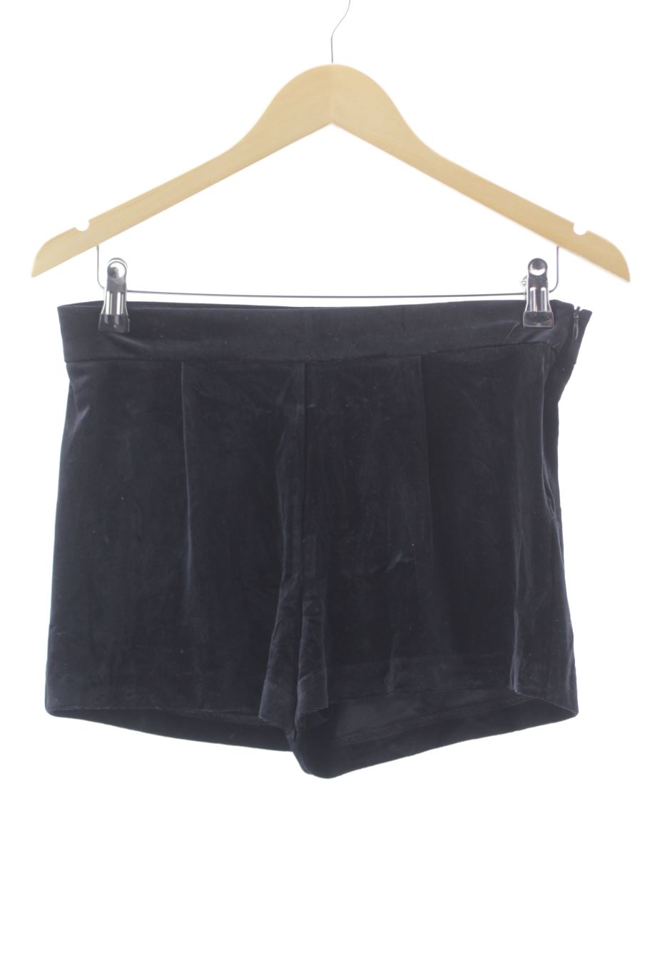 Kurze Hose von Easy wear Größe 36, Farbe Schwarz, aus Samt für