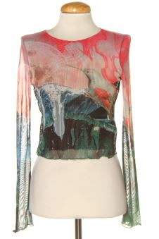 Maglietta a maniche lunghe M Desigual, foto 1 di 2