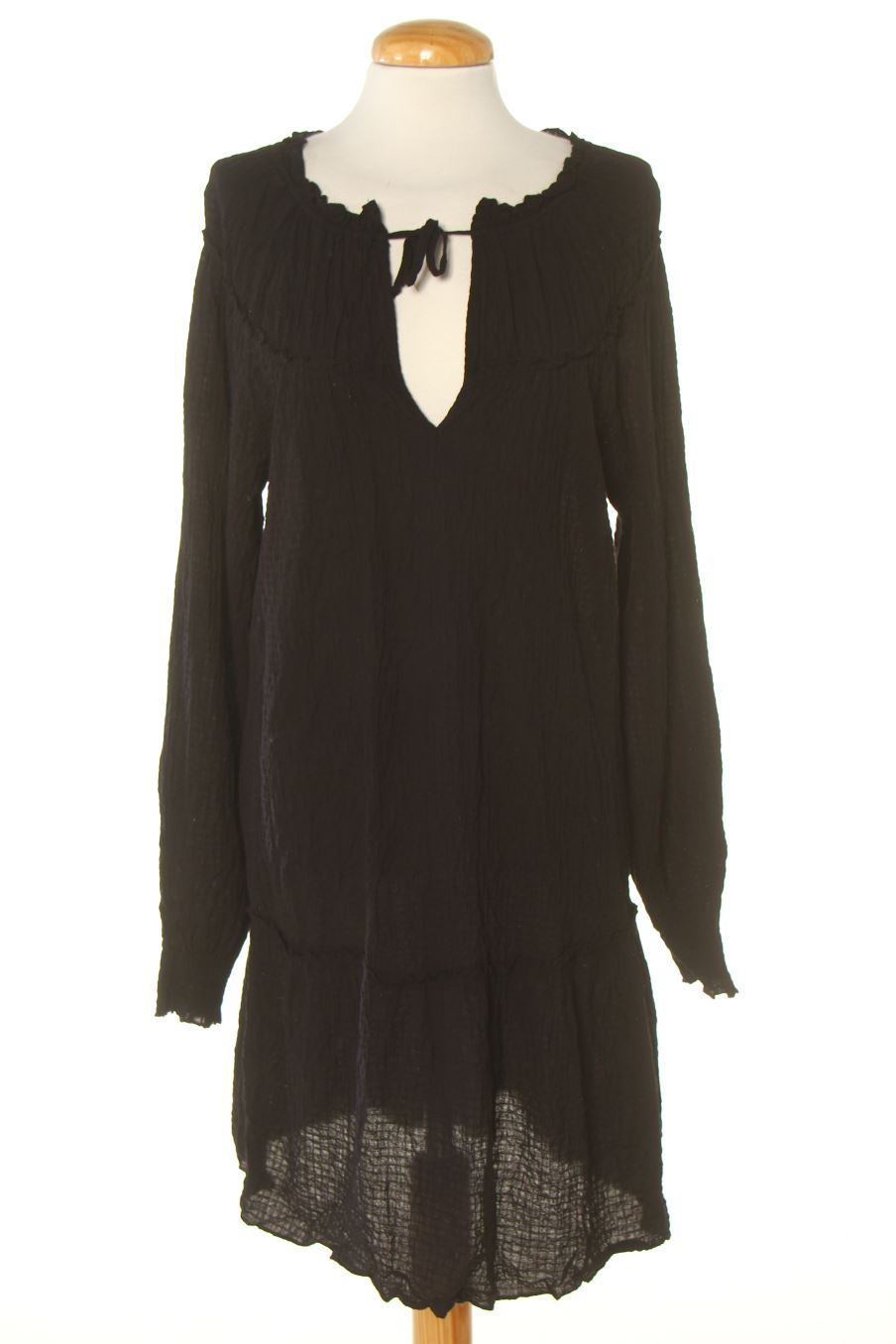 Robe casual H&M de la taille XS, de couleur noir