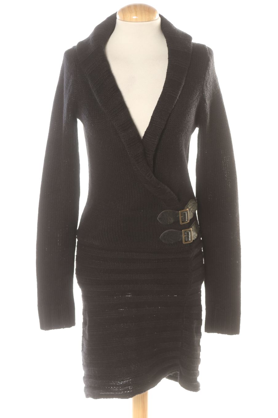Einfaches Kleid von Koroshi Größe S, Farbe Schwarz, für