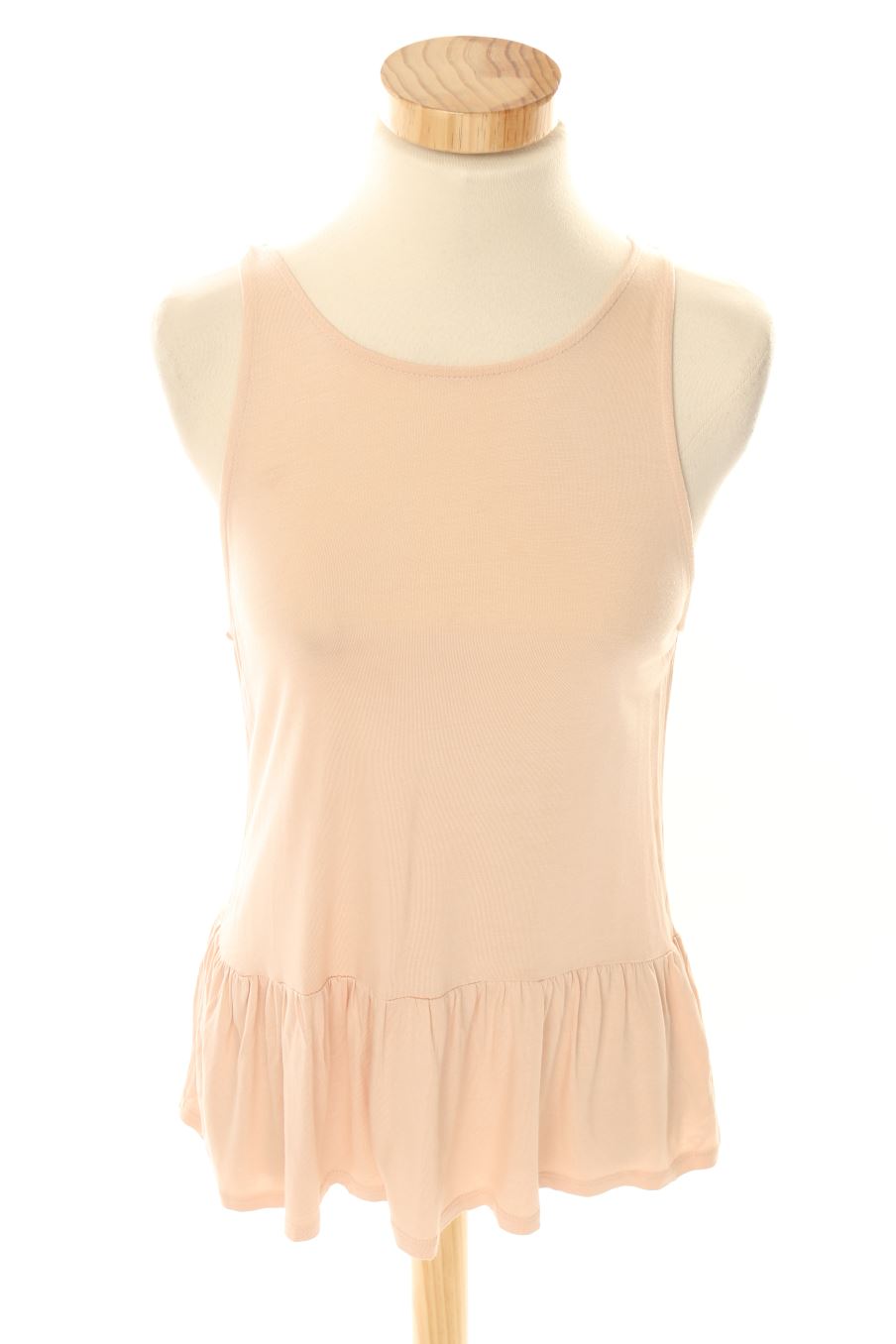 Camiseta sin mangas de Stradivarius de la talla S, de color rosa