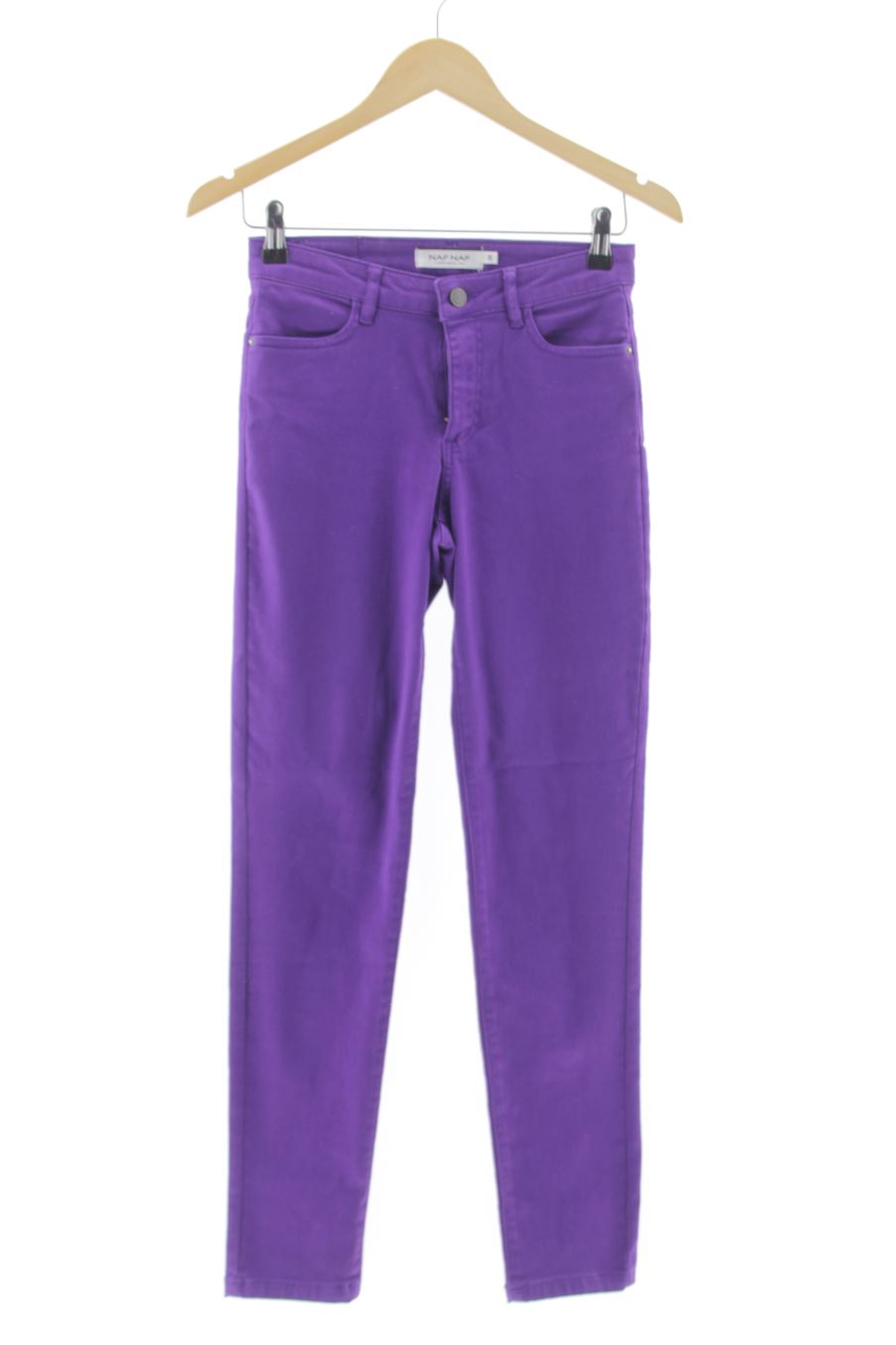 Jeans Naf Naf de la taille 34, de couleur pourpre de denim