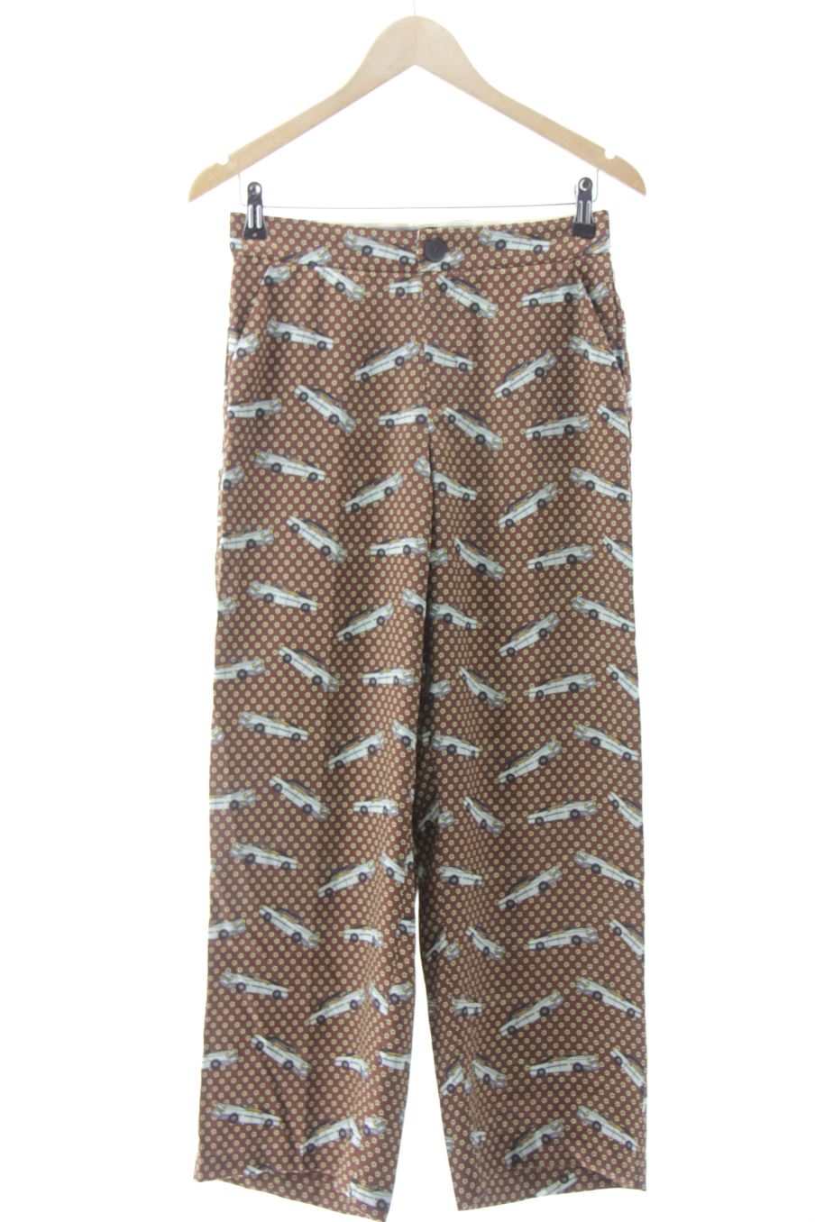 Pantalón de Zara de la talla S, de color estampado