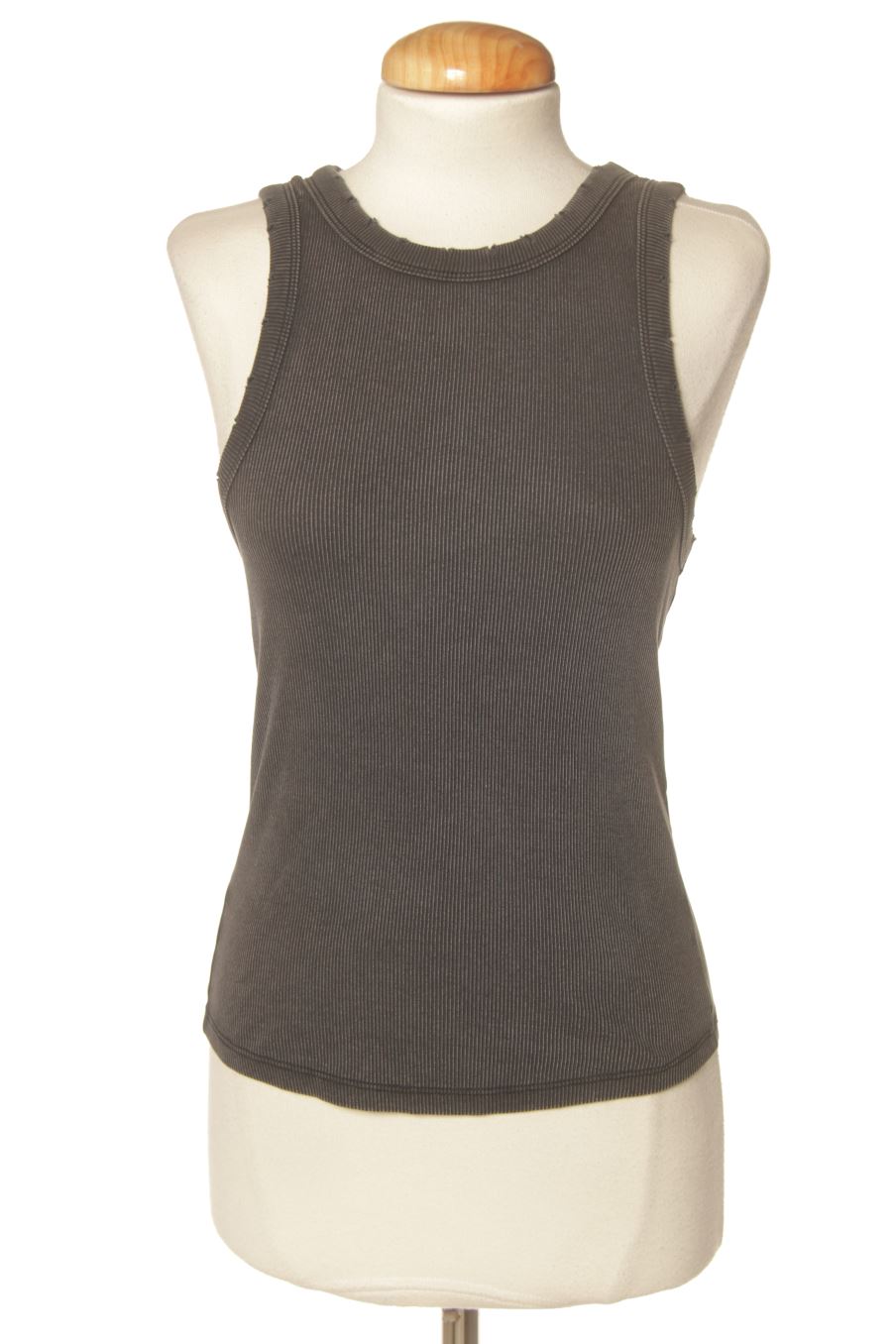 Top Zara de la taille M, de couleur gris