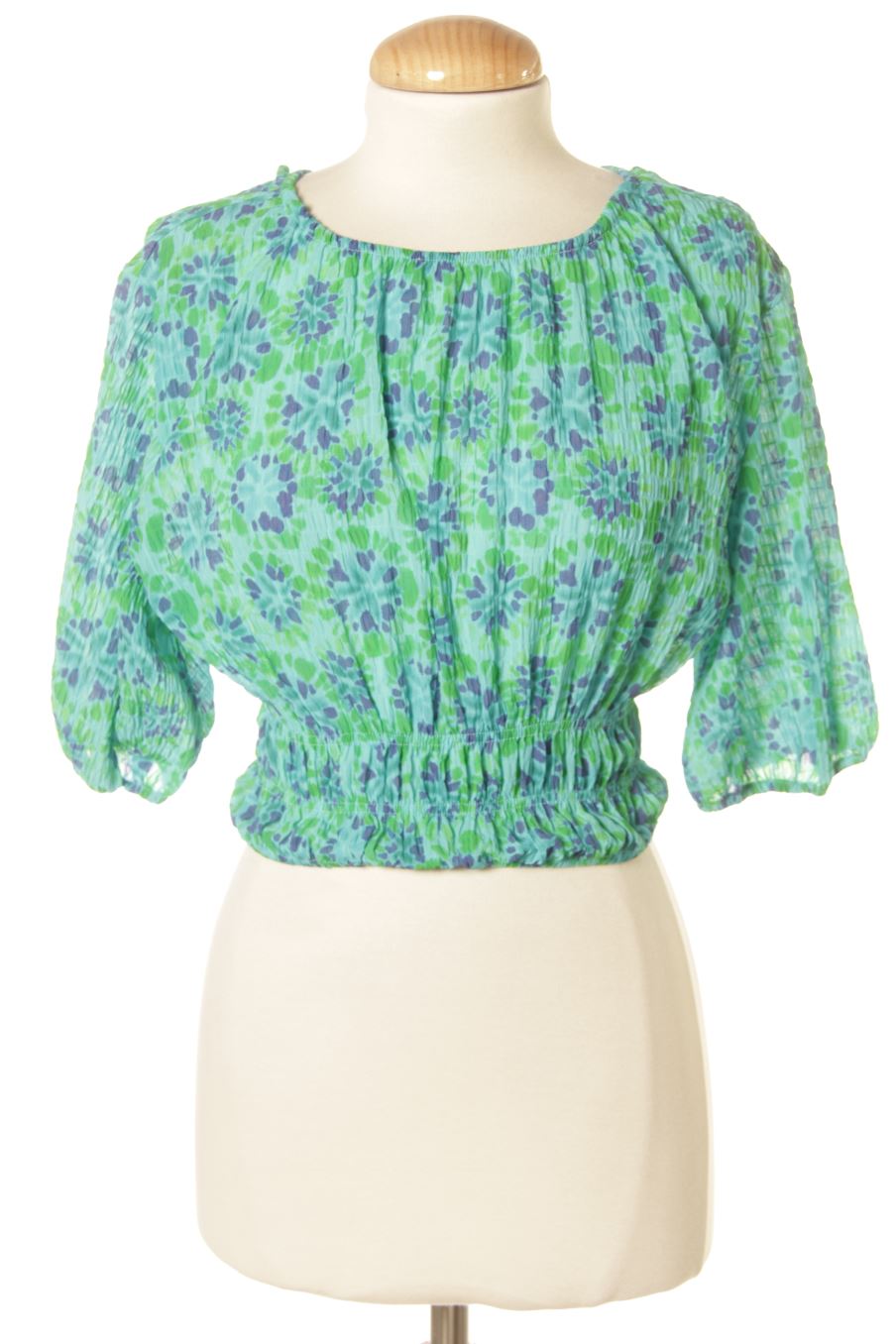 Blusa a maniche corte de Desigual de la talla M, de color stampato