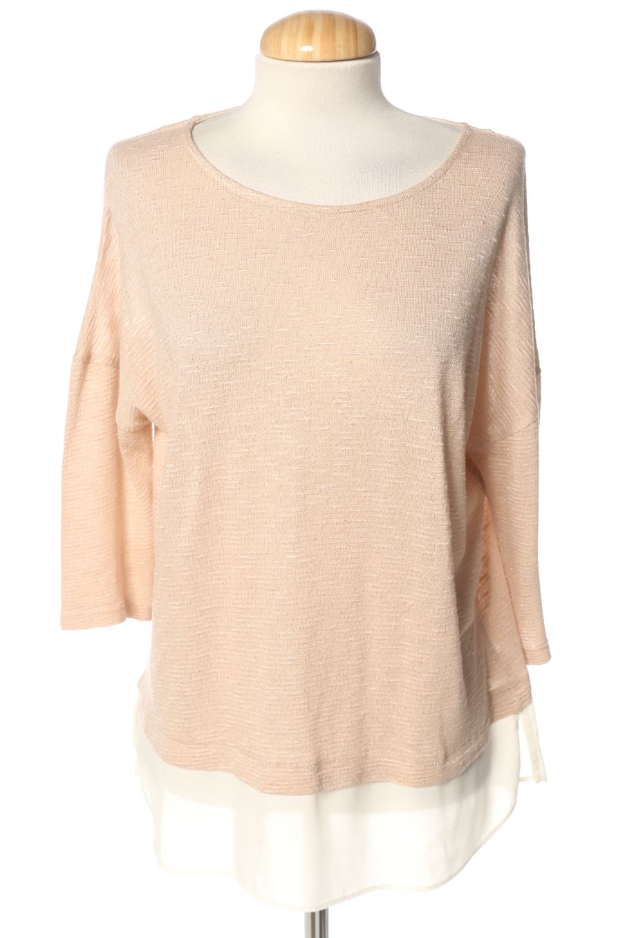 Pull Stradivarius de la taille L, de couleur rose