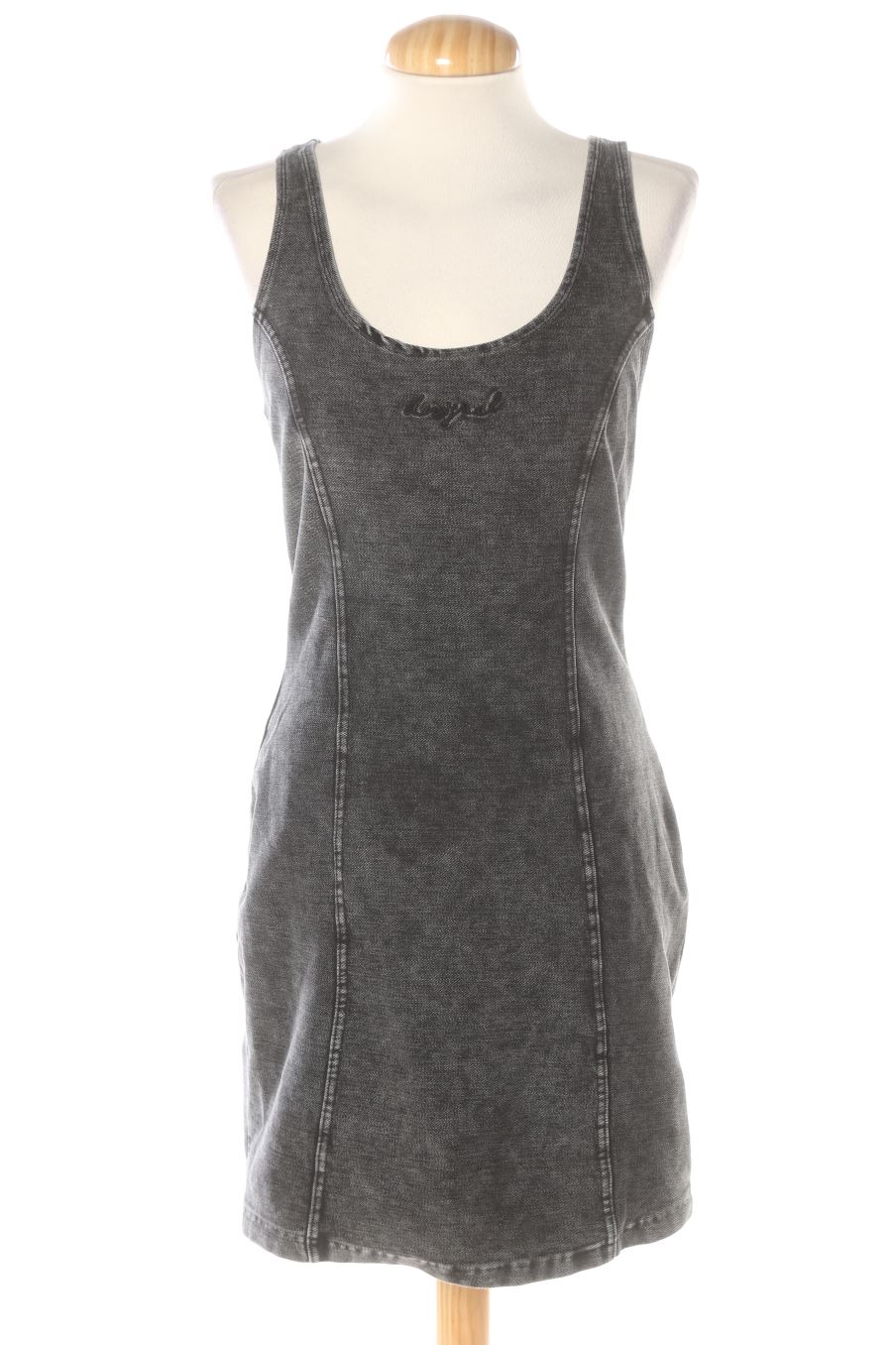 Robe casual Desigual de la taille S, de couleur gris de denim