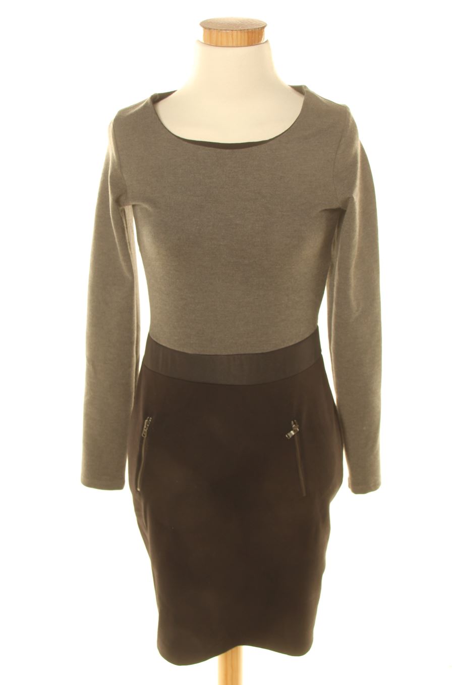 Vestido casual de Esprit de la talla XS, de color gris