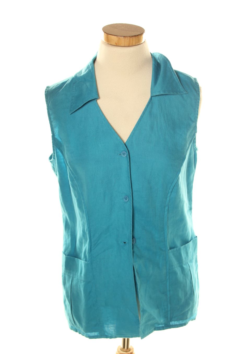 Camisa sin mangas de ESCORPION de la talla M, de color azul